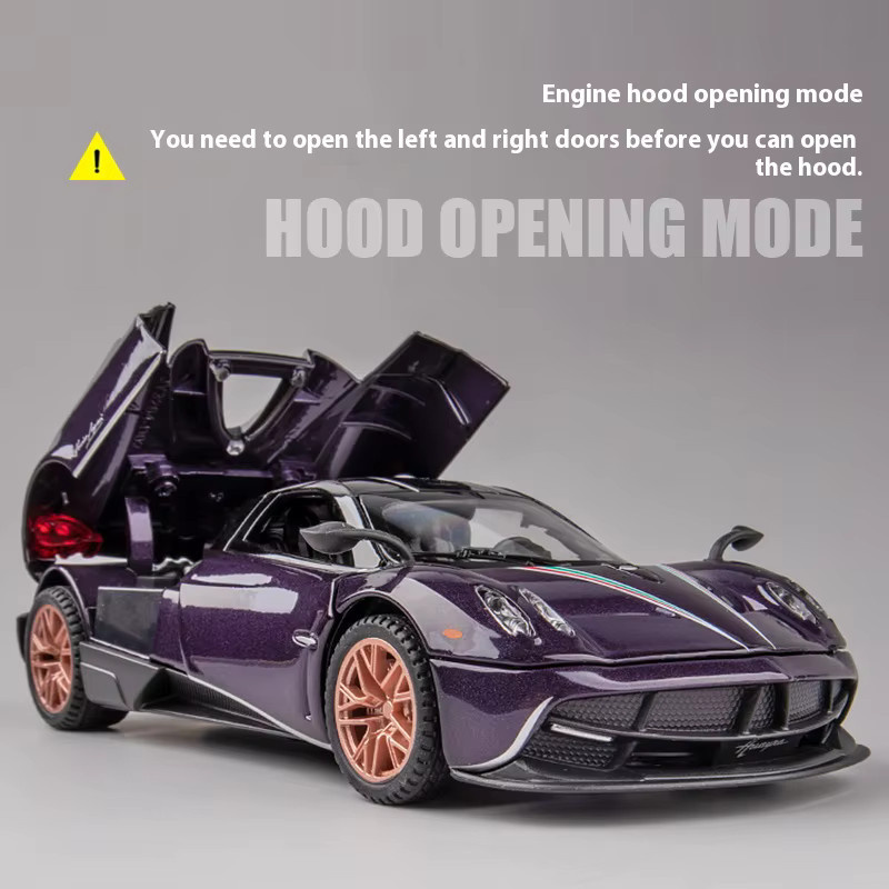 Maisto Pagani Huaya Legierung Auto Modell, Sportwagen, Rot - Bild 3