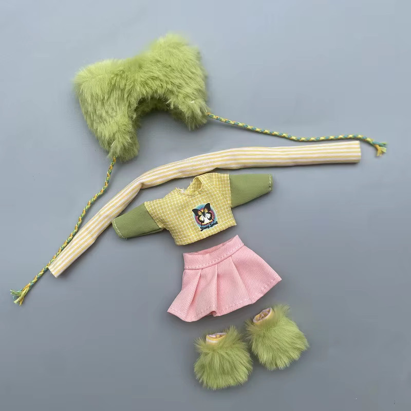 Maidscp Puppenkleidung, Puppen-Outfit-Accessoires, Plüsch / Textil - Bild 1