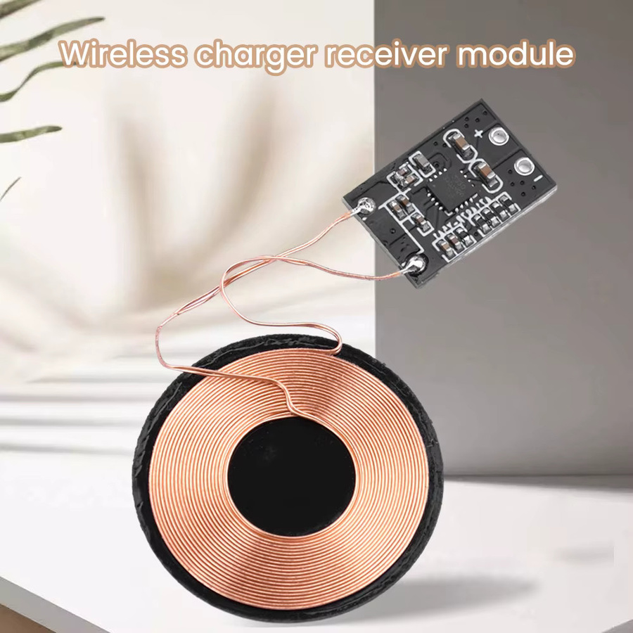 diymore Kabelloses Ladegerät-Empfängermodul 3W/5W für Apple und Android, PCBA-Platine in Multicolour - Bild 3