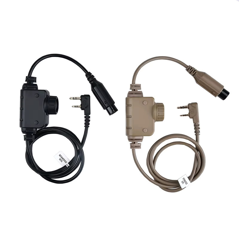 WADSN RAC PTT Militärversion Taktisches Headset COMTA WST TAC-SKY mit 7,0mm Stecker für Baofeng und Kenwood - Bild 2