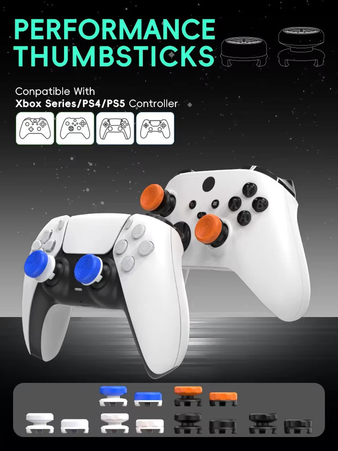 DATA FROG High-Rise FPS Freek Performance Command Stick für PS4 und Xbox One Controller in Multicolour - Bild 2