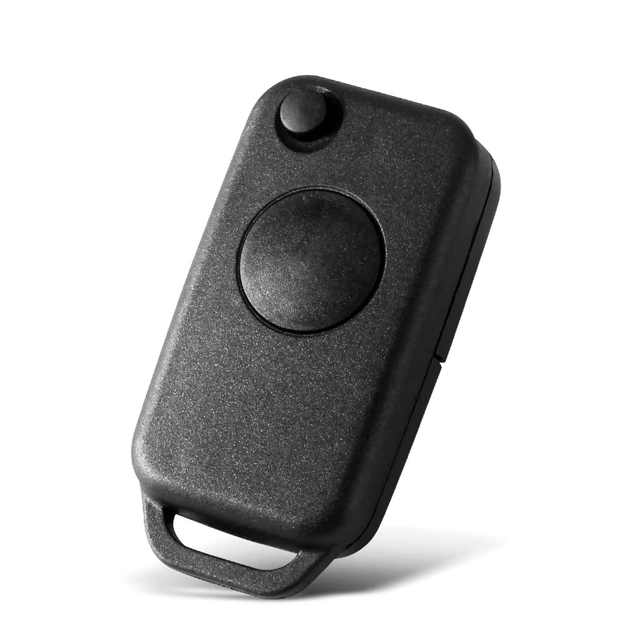 Keyyou Smart Remote Autoschlüssel Shell Fob Case Ersatz für Mercedes Benz W168 W124 W202, Farbe: Schwarz - Bild 2