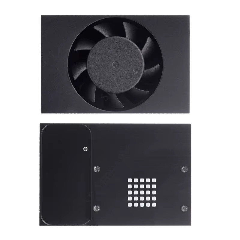 Spotpear PWM Lüfter und Kühler für Jetson Nano Mini in Schwarz - Bild 2