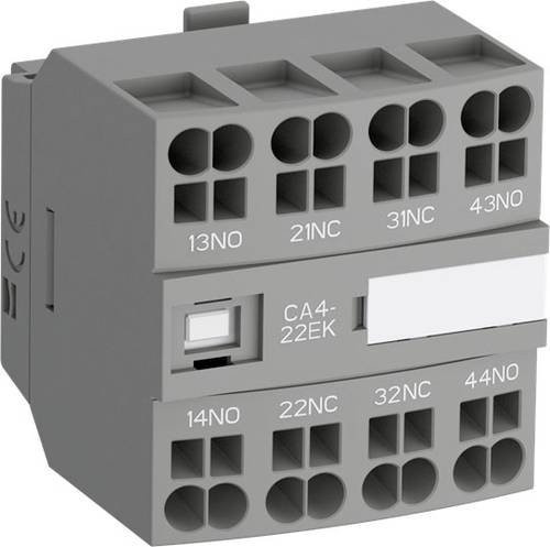 ABB CA4-40NK Hilfsschalter mit 4 Schließern in Grau - Bild 1