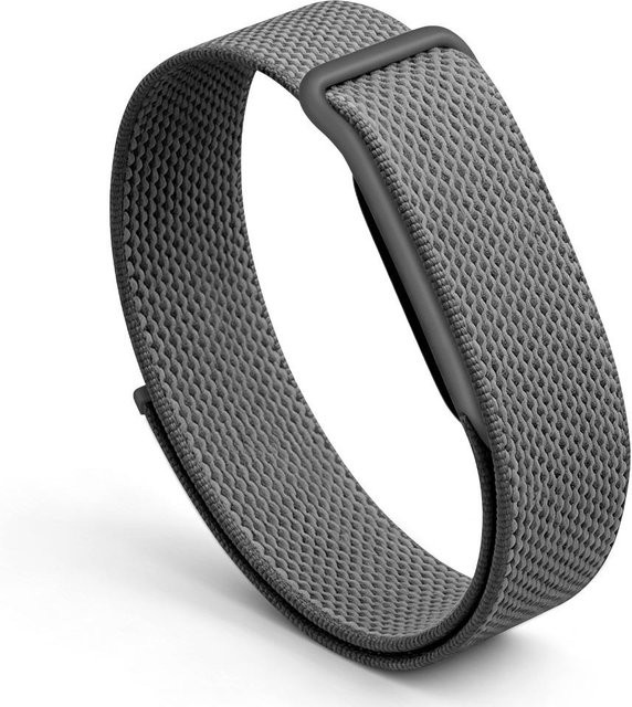 Verstellbares und atmungsaktives Sport-Ersatzarmband für Google Fitbit Air in Dunkelgrau - Bild 1