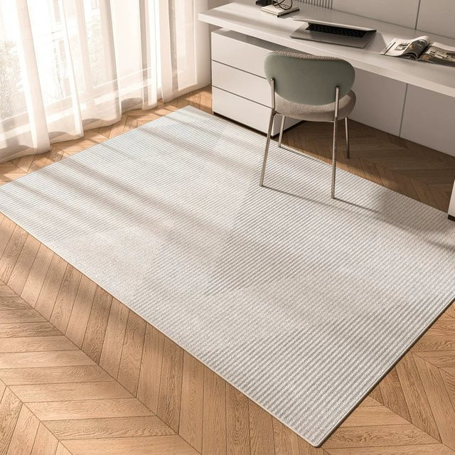 VIKAMA Vintage Persischer Teppich in Grau, rutschfest und fleckresistent, rechteckig - Bild 1