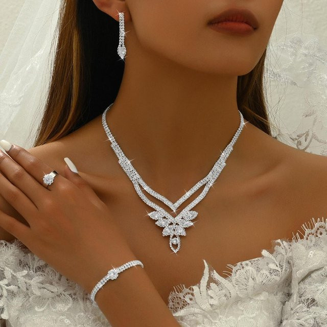 Lucky Star Jewelry Schmuck-Set, Messing, Zirkonia, Damen - Bild 1