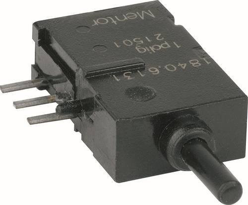 Mentor 1840.6132 Drucktaster Schwarz 60V 100A - Bild 1