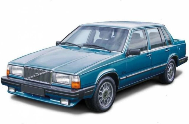 Italeri Volvo 760 GLE, Fahrzeug, 1:24, Blau - Bild 1