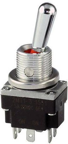 Honeywell SPS 2MT1-5 Kippschalter in Silber - Bild 1