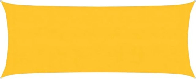 Furnicato Sonnensegel aus HDPE in Gelb, Rechteckig, B x T: 2 x 5 m - Bild 1