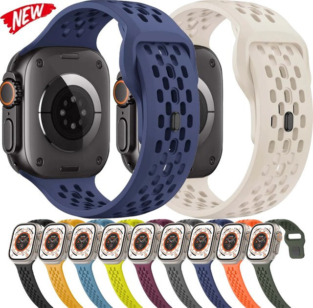 Uhrenarmband Silikon, Unisex, Sport - Bild 1