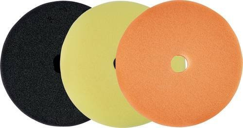Einhell Polierpads CP-EP 18/125 Li BL Set, 3 Stück, Durchmesser: 12,5 cm, Mehrfarbig - Bild 1
