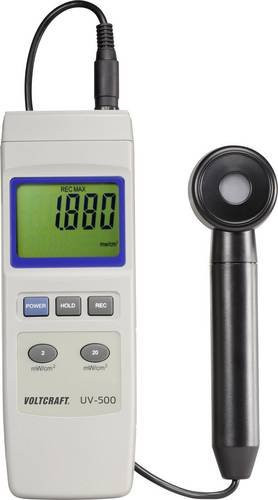 Voltcraft UV-500 UV-Messgerät in Weiß, Messbereich 0.002 - 19.99 mW/cm² - Bild 1