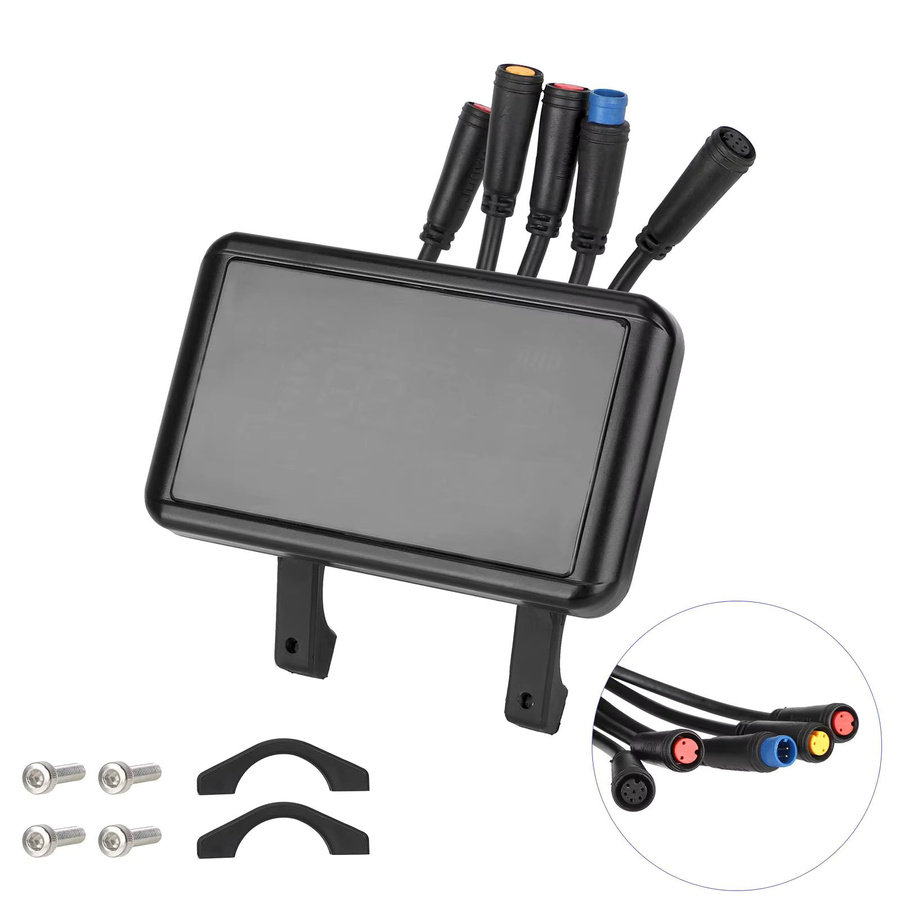 Xbot T4-B Bürstenloser Controller mit LCD-Dashboard-Display-Kit für Zwheel ZRino 2022 Elektroroller Ersatzteile, Schwarz - Bild 3