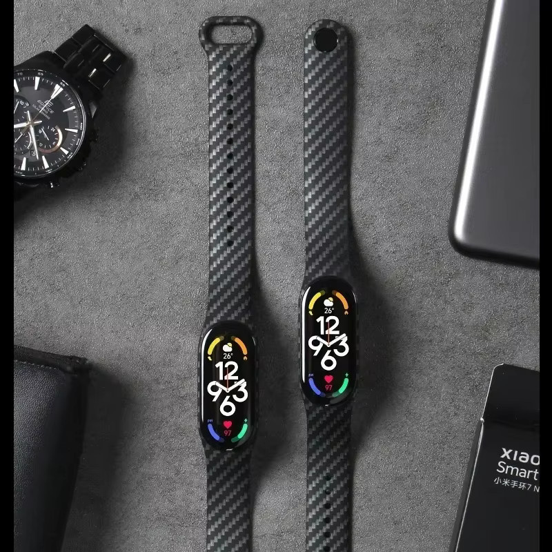 Xiaomi Uhrenarmband Silikon, Schwarz, Unisex - Bild 4