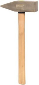 KS Tools BRONZEplus Schlosserhammer aus Bronze mit Hickorystiel, 2000 g - Bild 1
