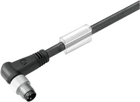 Weidmüller Sensor-Aktor-Steckverbinder M8 konfektioniert, 3-polig, schwarz, Länge: 30 cm - Bild 1