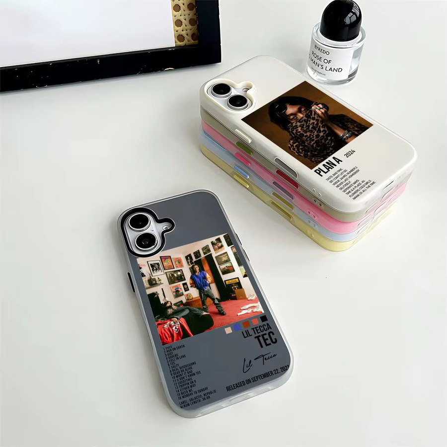 Lil T-Tecca Rap Trap Handyhülle für Apple iPhone 11 bis 17 Pro Max Plus Mini, transparente stoßfeste Softcover-Hülle - Bild 2