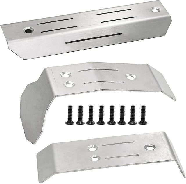 Semalam Unterfahrschutzplatten aus Edelstahl, Metall, Grau - Bild 1