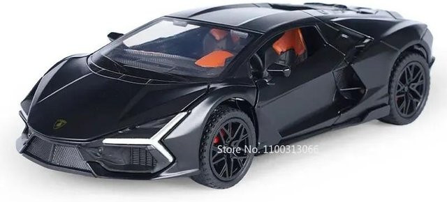Linyi toy car Lambor Countach Lbwk Revuelto, Miniaturmodell, 1:32, mit Ton und Licht, ab 14 Jahren - Bild 1