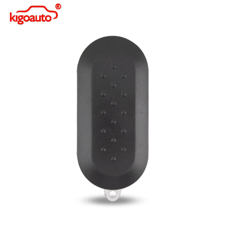 KIGOAUTO Klappbarer Fernbedienungsschlüssel 433MHz mit ID46-PCF7946 Chip für Fiat 500, 500L, Doblo, Grande Punto und Ducato (2007-2018) in Schwarz mit Delphi/Marelli System - Bild 2
