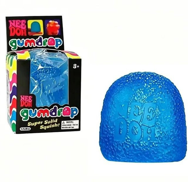 NeeDoh Sensorisches Gummibärchen, Quetschspielzeug, Mehrfarbig, blue - Bild 1