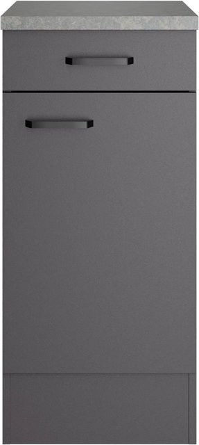 OPTIFIT Unterschrank Kiel420 OPTImulti MUKI U406-1+ Anthrazit Matt, B/T/H: 40 x 60 x 88 cm - Bild 1