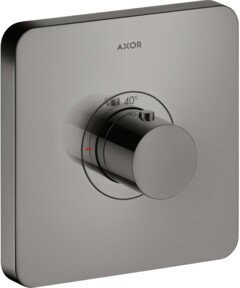 Hansgrohe ShowerSelect HF UP-THM Duschset Softcube in Polished Black Chrome mit Thermostat und Safety Stop - Bild 1