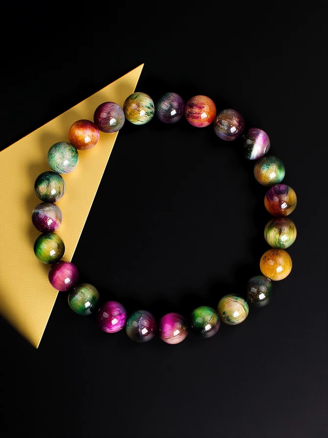 EmbraceNature Armband, Tigerauge, Bunt - Bild 3