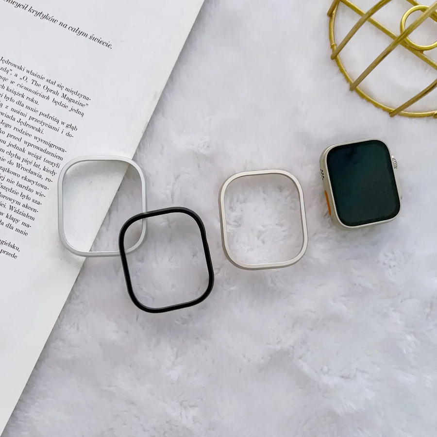 Apple Rahmen-Schutzhülle Aluminiumlegierung, Silber, Unisex - Bild 2