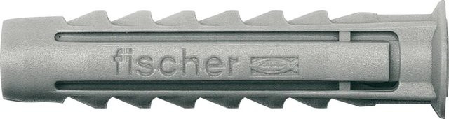 Fischer Spreizdübel SX aus Nylon in Grau, 50 Stück - Bild 1