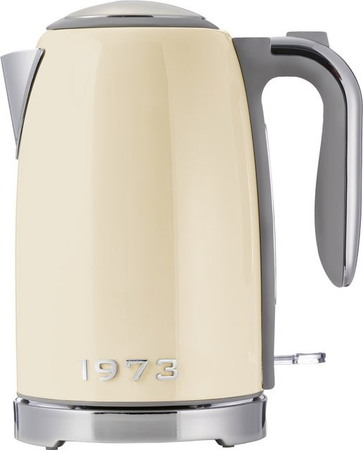 SILVERCREST C4 Wasserkocher in Beige mit Edelstahl und Kalkschutzfilter sowie Abschaltautomatik - Bild 1