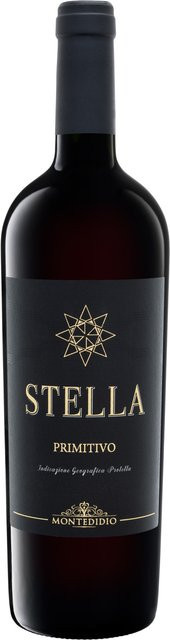 Montedidio Stella Salento Primitivo IGT trocken Rotwein 2024 0,75 l - Bild 1
