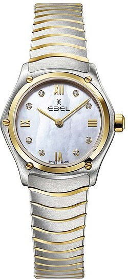 EBEL Armbanduhr Sport Classic Mini, Quarz, Edelstahl, Diamant, Damen - Bild 1