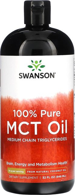 Swanson MCT-Öl 100% Reines Kokosöl 946 ml - Bild 1