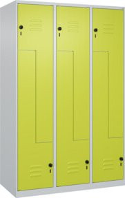 C+P Z-Spind Classic PLUS Spind mit 6 Fächern, Sicherheits-Drehriegel, B/H/T: 120 x 185 x 50 cm - Bild 1
