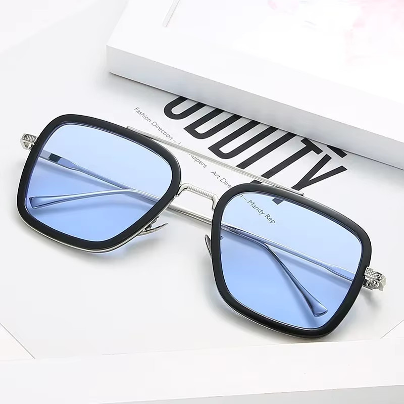 MOKDUFF Sonnenbrille, quadratisch, Metall, Vollrand - Bild 3