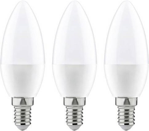 Paulmann LED Kerzenlampen E14 3,5W Warmweiß, 3er Set, Durchmesser: 35 mm, Höhe: 100 mm - Bild 1
