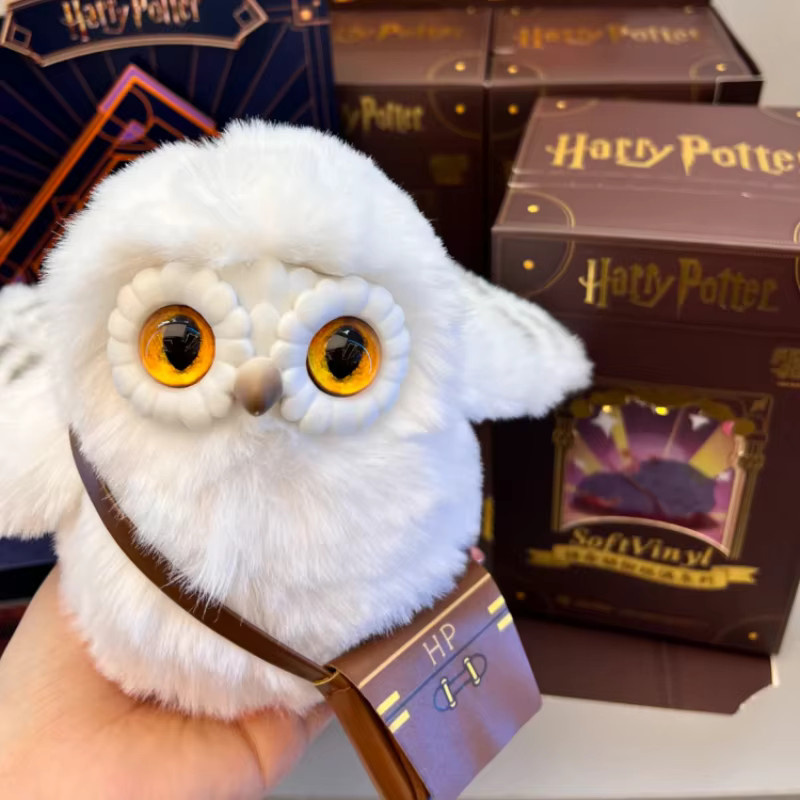 Bandai Harry Potter Fantastic Beasts Soft Vinyl Series Blind Box, Niffler Hedwig, Plüsch, Einzelfigur - Bild 2