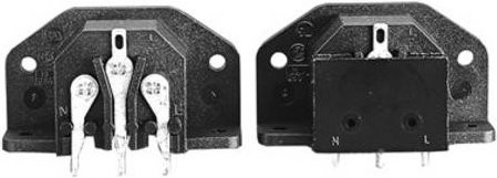 Bulgin PX0580/PC/12132 Kaltgeräte-Steckverbinder in Schwarz - Bild 1