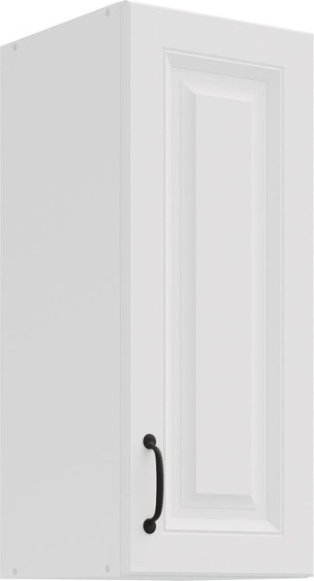 Hängeschrank Stilo in Weiß im Landhausstil mit 2 Einlegböden - Bild 1