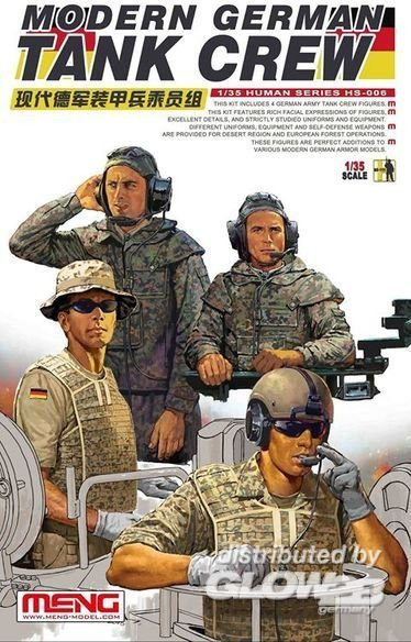 MENG Models Modern German Tank Crew, Fahrzeuge, 1:35 - Bild 1