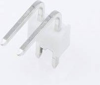Molex Einbau-Stiftleiste in Weiß mit einem Rastermaß von 2,54 mm - Bild 1
