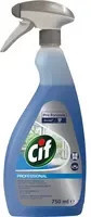 CIF Glasreiniger Professional Fenster und Glas Blau 0,75 l - Bild 1