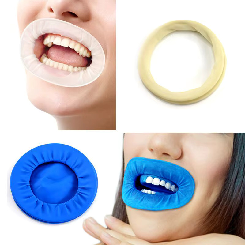 Skylundent Dental O-Form Einweg-Gummidämme, Blau, 10 Stück - Bild 2