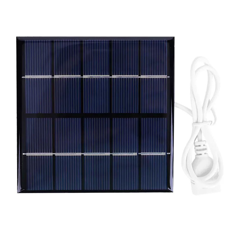ALLOYSEED Tragbares Solarpanel-Ladegerät für 3,7-V bis 5-V Batterien und Smartphones - Bild 6