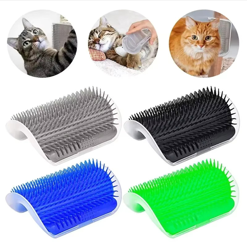 DUTRIEUX Eckbürste zur Haarentfernung und Massage für Katzen in Blau - Bild 5