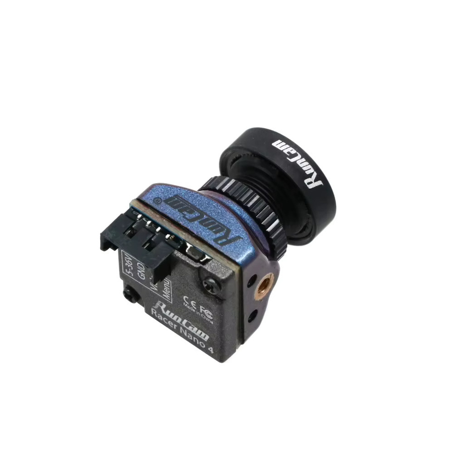 RunCam RC18D Racer Nano 4 FPV-Kamera mit 1200TVL Auflösung und Super WDR in Schwarz - Bild 2