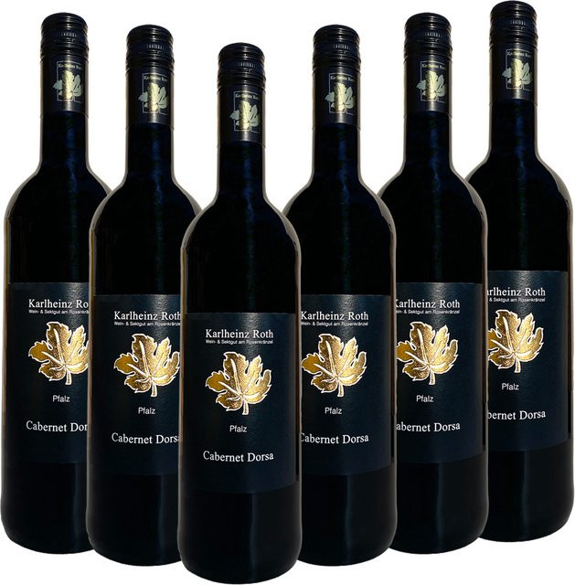 Karlheinz Roth, Cabernet Sauvignon, trocken, Rotwein, 2024, 6 x 0,75 l - Bild 1